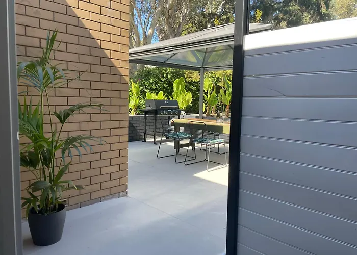 Modern Studio With Private Patio